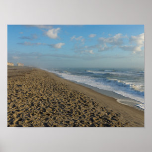 Poster Un matin de plage de cacao