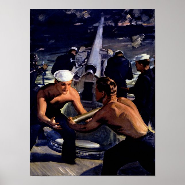 Poster Un message américain (Devant)