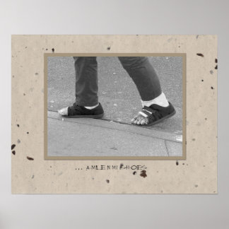 Poster ... un mille dans mes chaussures