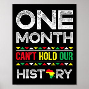 Poster Un mois ne peut pas contenir notre histoire Mois d