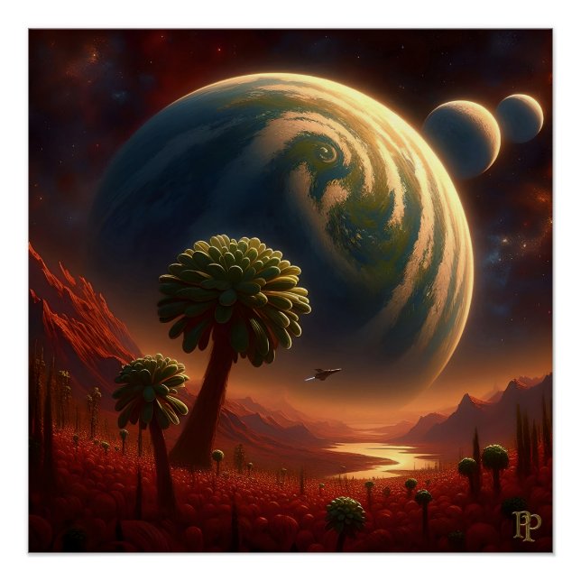 Poster Un monde Alien (Devant)