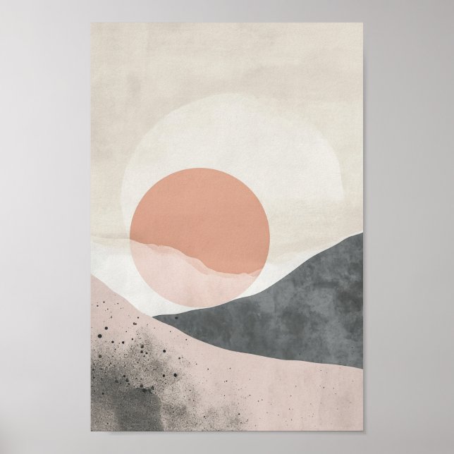 Poster Un monde boho (Devant)