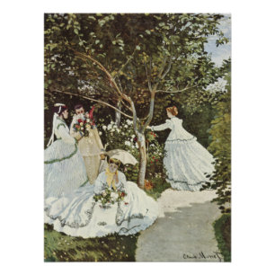 Poster Un moulin à vent à Zaandam Claude Monet