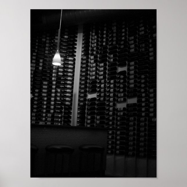 Poster un mur de vin (Devant)