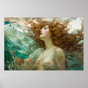 Poster Un navire entrant