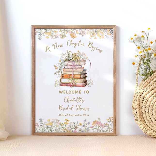 Poster Un nouveau chapitre commence l'accueil de la Fête  (Créateur téléchargé)