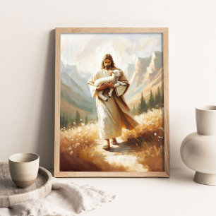 Poster Un nouveau départ, Laissez l'art des 99, Jésus et