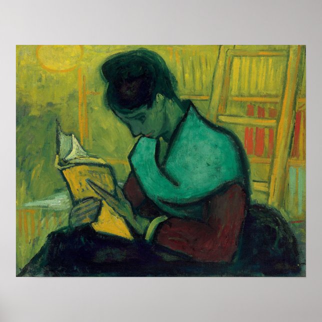 Poster Un nouveau lecteur Vincent Van Gogh Peinture (Devant)