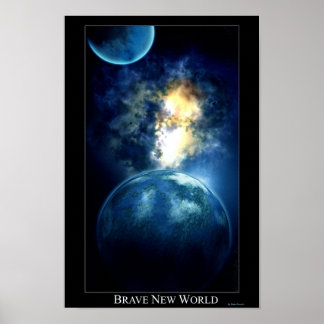 Poster Un nouveau monde courageux