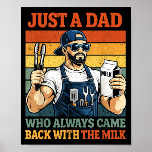 Poster Un papa qui est revenu avec le grill à BBQ Dad lai