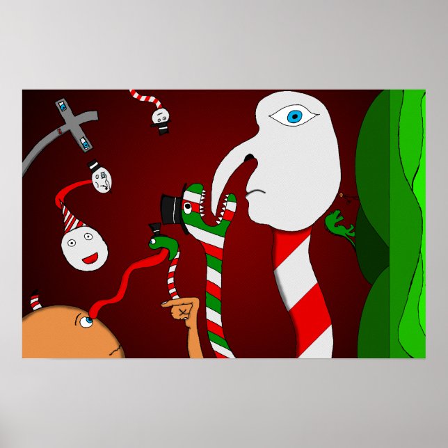 Poster Un pays des merveilles aux yeux (Devant)