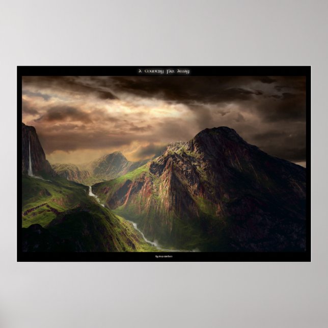 Poster Un Pays Loin (Devant)