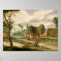 Un paysage de village