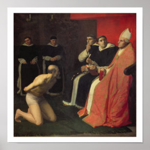 Poster Un pénitent honorable, vers 1868