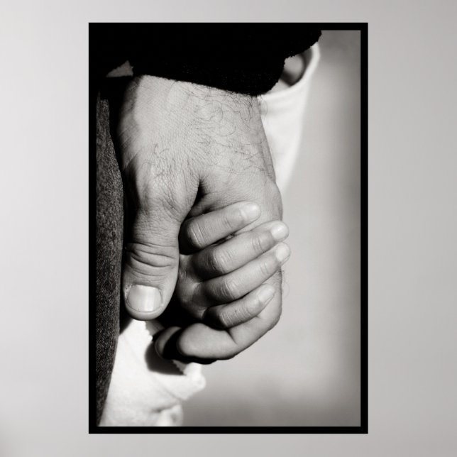 Poster Un père confiant l'amour protecteur (Devant)