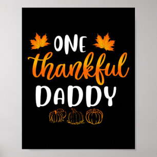 Poster Un Père Merci Chute Thanksgiving Automne Fun Da