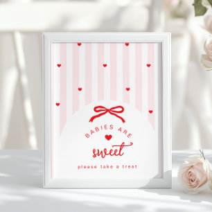 Poster Un petit amour Bébés sont doux coquette Arc