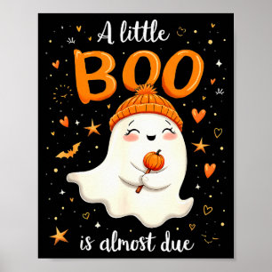 Poster Un petit boo est presque dû à la future maman Hall