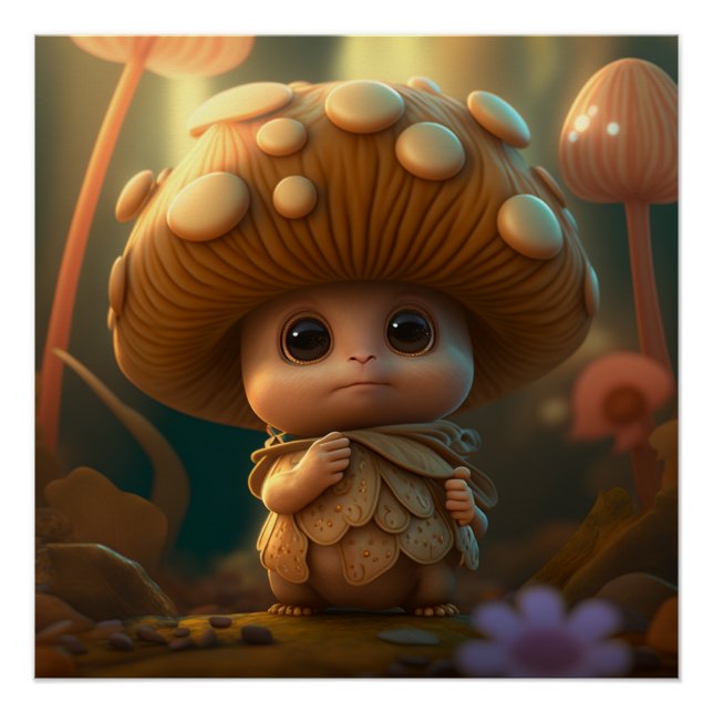 Poster Un petit gars perdu dans les bois (Devant)