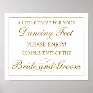 Poster Un Petit Plaisir Pour Vos Pieds De Danse Signal Ma