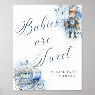 Poster Un Petit Prince Royal Blue Sweets