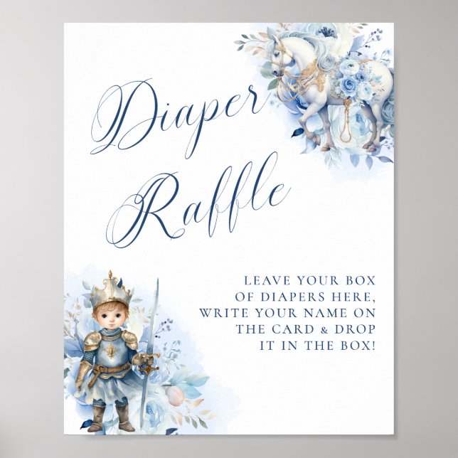 Poster Un Petit Raffle Prince Royal Blue Diaper (Devant)