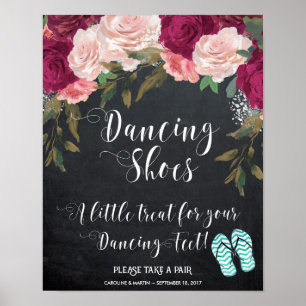 Poster Un petit régal pour votre panneau de pieds dansant