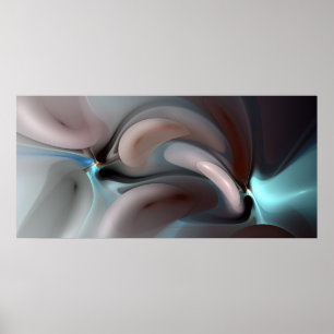 Poster Un pinch bleu