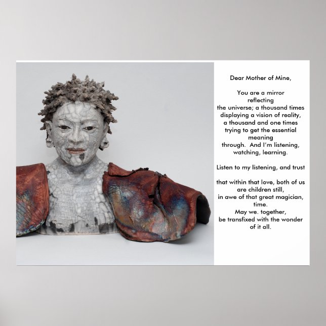 Poster Un poème pour mère (Devant)