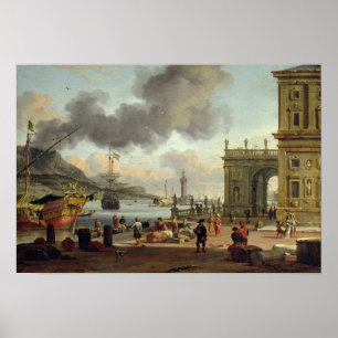 Poster Un Port Méditerranéen