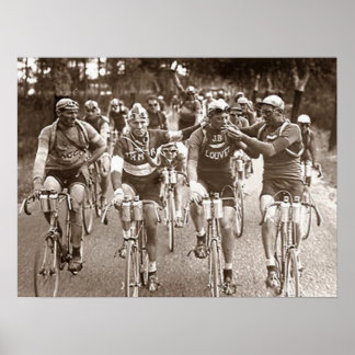 POSTER UN PORTRAIT INTIME DE LA TOUR DE FRANCE DES ANNÉES