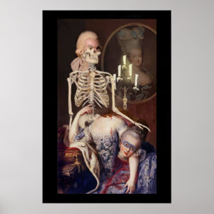 Poster Un portrait pour l'Halloween