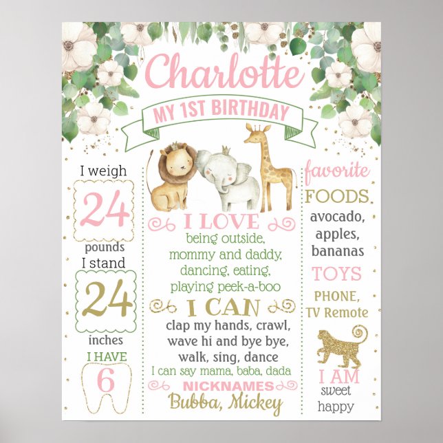 Poster Un premier anniversaire sauvage signe jalon pour u (Devant)