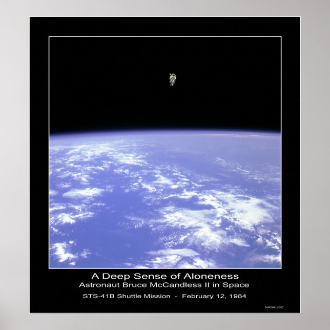 Poster Un profond sens de l'unité - L'astronaute McCandle (Devant)