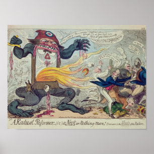Poster Un réformateur radical, un cou ou rien homme