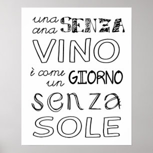 Poster Un Repas Sans Vin...