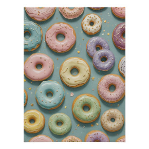 Poster Un rêve de gâteau fantaisiste pastel