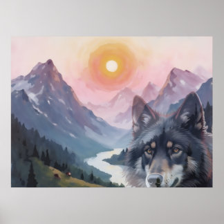 Poster Un rêve de loup