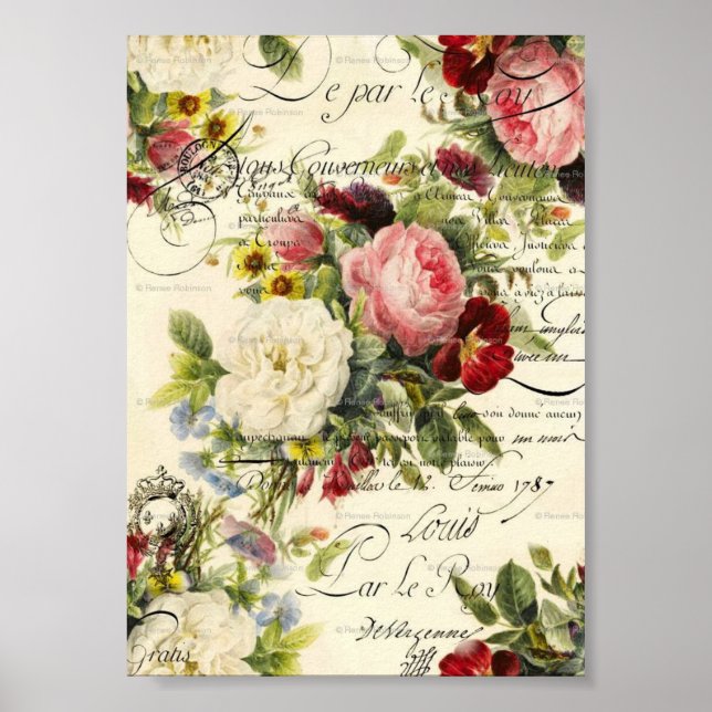 Poster Un Rose Est Un Rose (Devant)