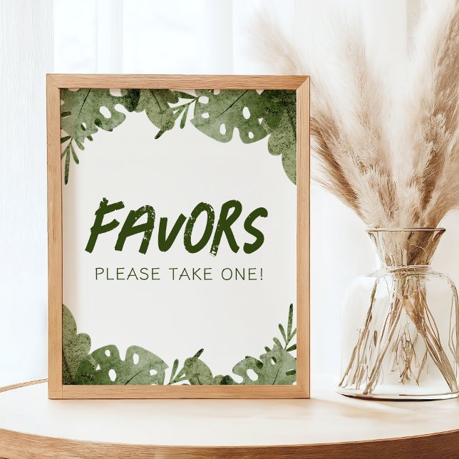 Poster Un Sauvage Est Sur Le Chemin Safari Baby Favor Sig (Créateur téléchargé)