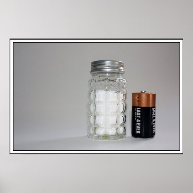 Poster Un sel et une batterie (Devant)