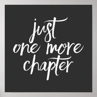 Poster Un seul chapitre