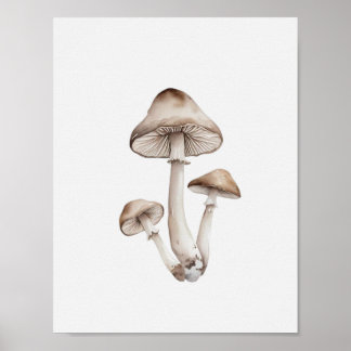 Poster Un simple champignon