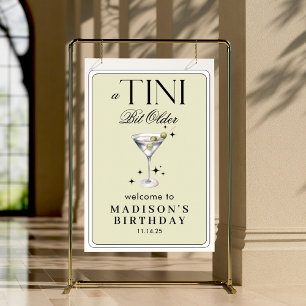 Poster un Tini Bit Martini plus âgé Olive Anniversaire Bi