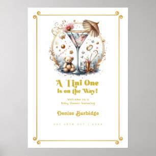 Poster Un Tini Sur Le Chemin De L'Accueil Baby shower