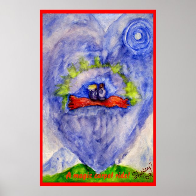 Poster Un tour de tapis magique ! (Devant)