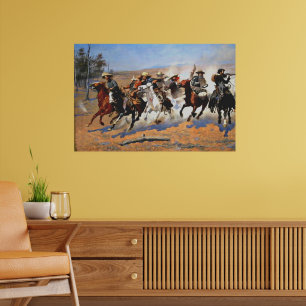 Poster Un trait pour le bois par Remington,