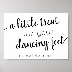 Poster Un traitement simple pour les pieds dansants Évé