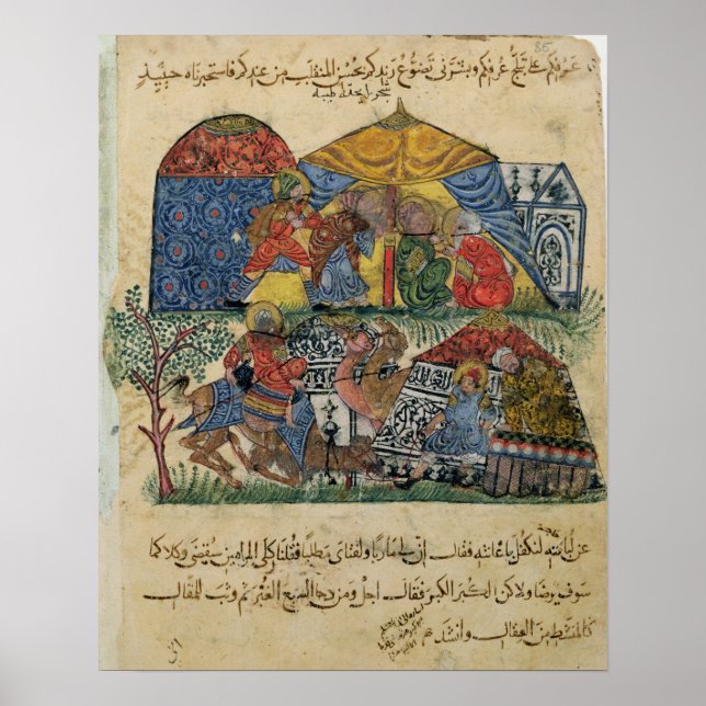 Poster Un vieil homme et un jeune homme (Devant)