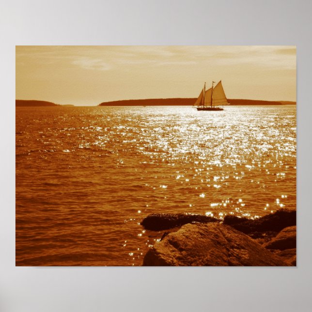 Poster Un voilier que nous allons (Devant)
